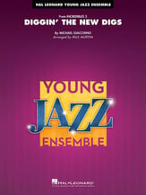 Diggin' the New Digs Jazz Ensemble sheet music cover